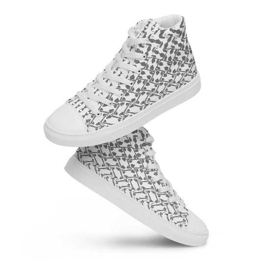 Women’s High Top Canvas Sneakers - Chaos