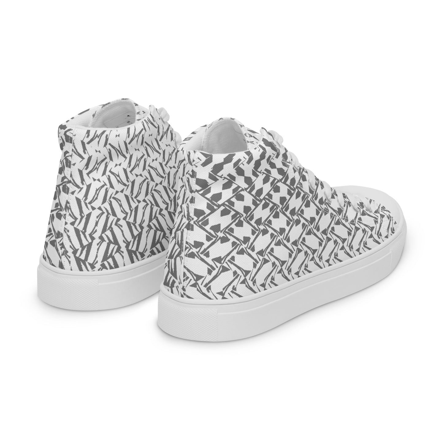 Women’s High Top Canvas Sneakers - Chaos