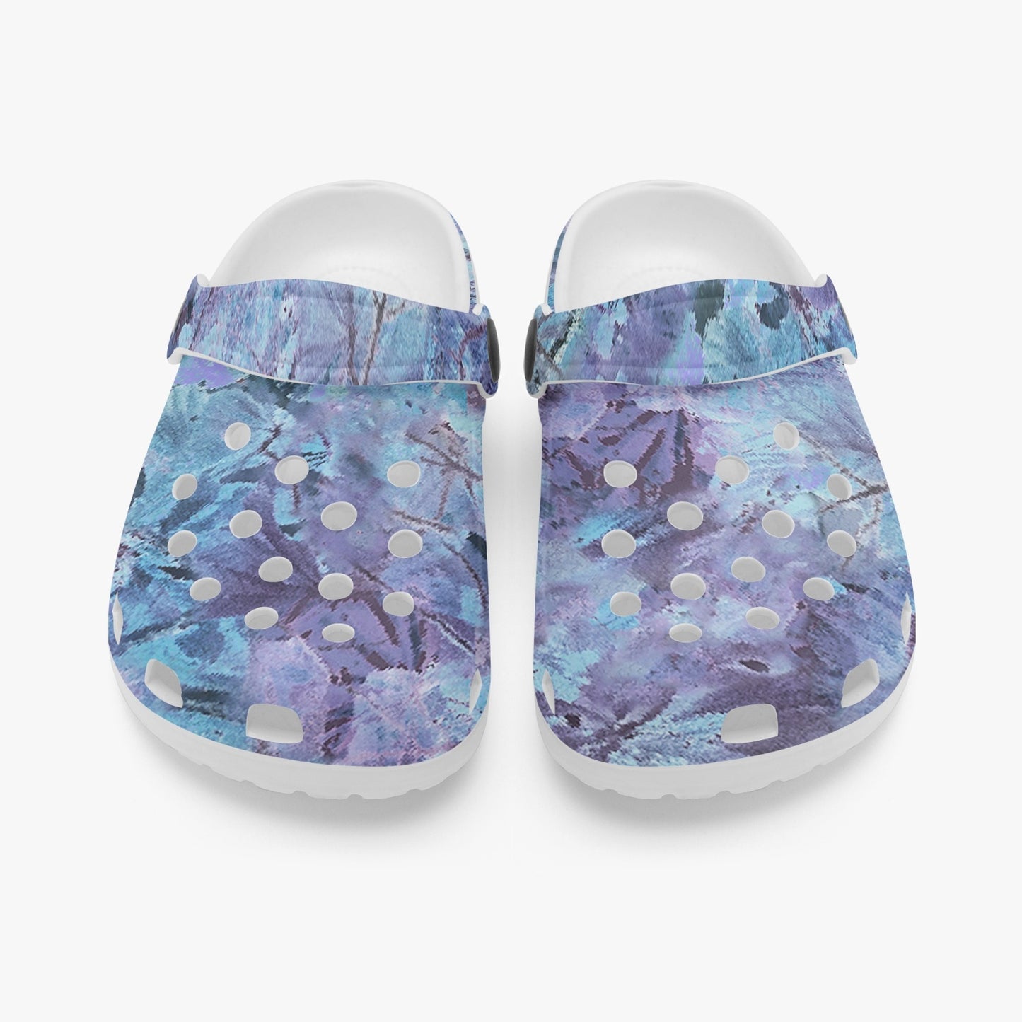 Lavender Jungle Kids ‘ Gator’ Clogs